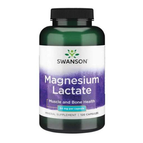 SWANSON Magnesium Lactate 84mg 120 caps