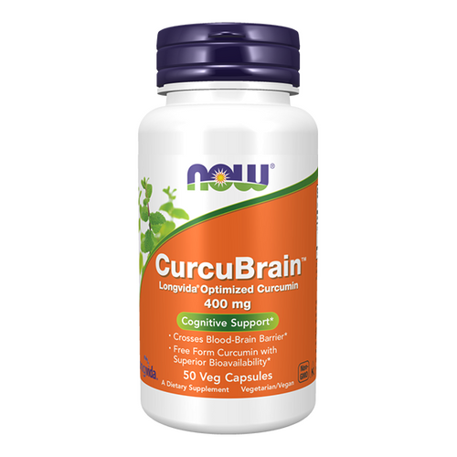 NOW FOODS Curcu Brain 400mg 50 caps