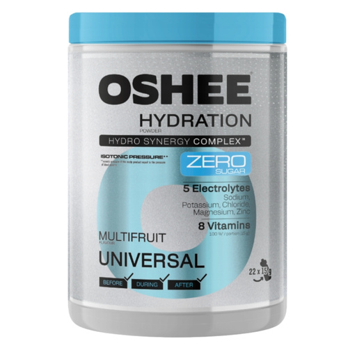 OSHEE Hydration Powder Zero Jar Universal 330 g
