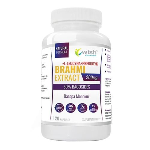 WISH Brahmi Extract 200mg 120 caps